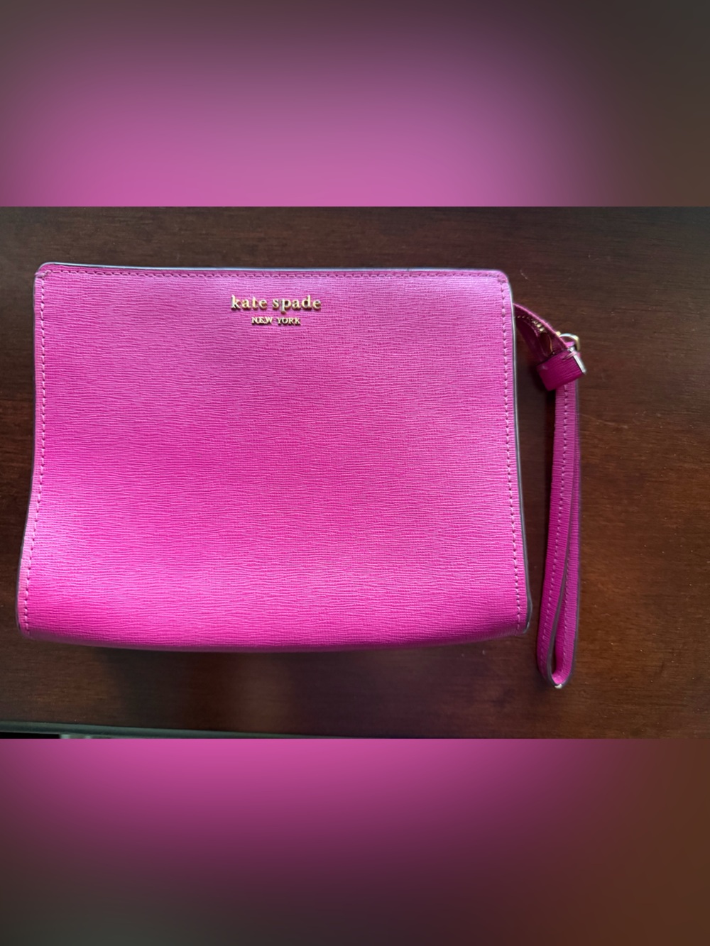 Kate Spade Wristlet Magenta